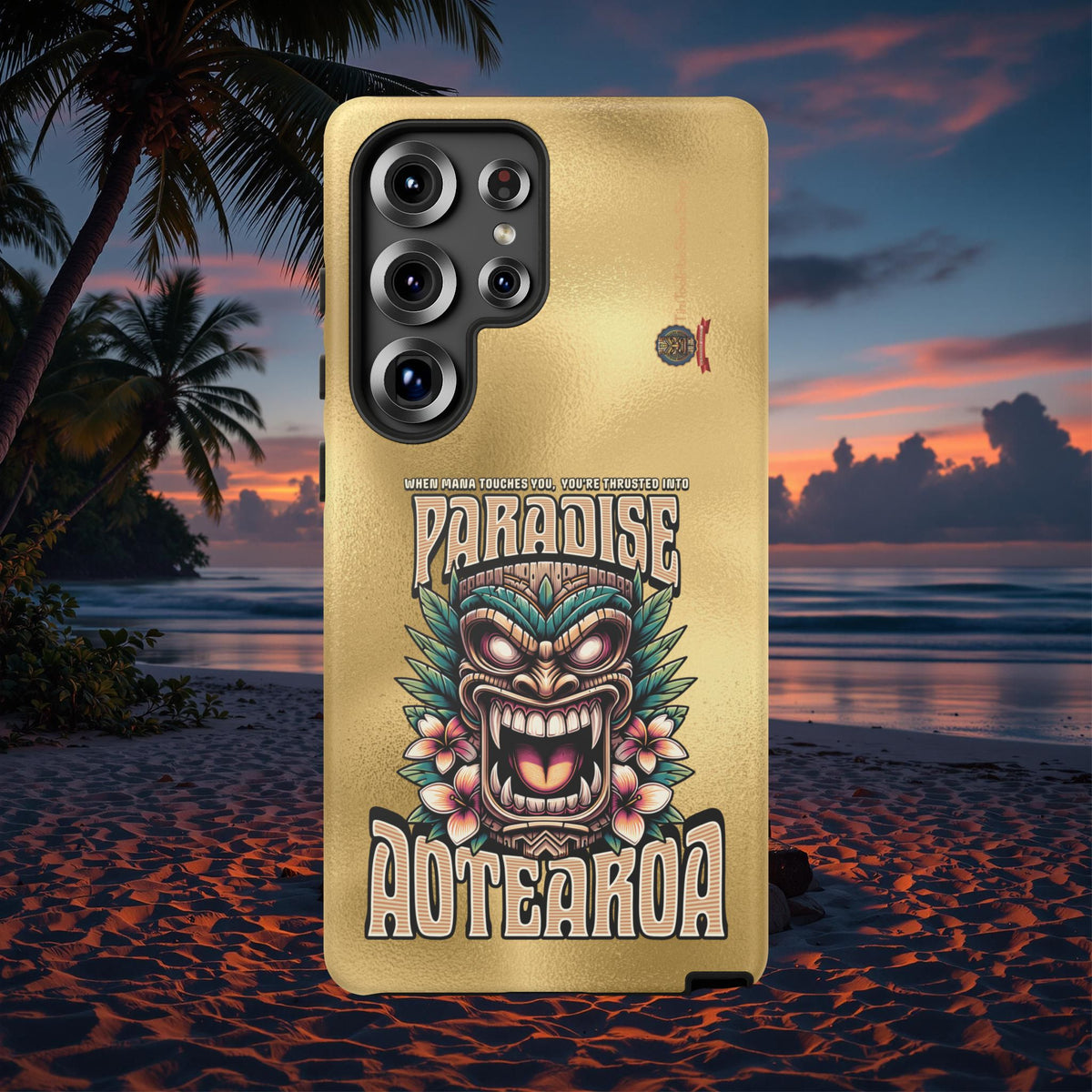 Aotearoa – Tiki Maori &amp; Ancestral Mana Shockproof Case