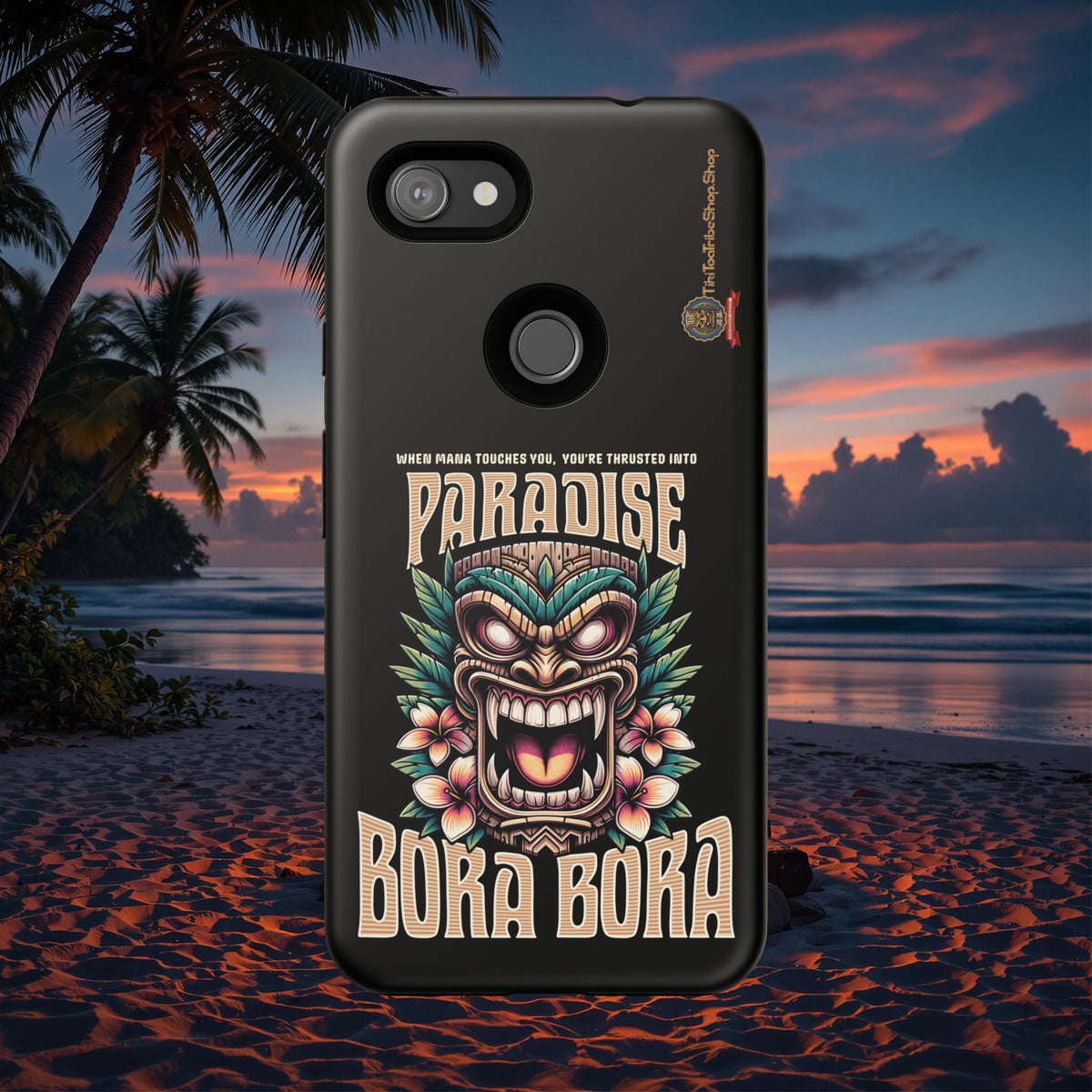 Bora Bora – Premium Tiki Elegance Shockproof Case