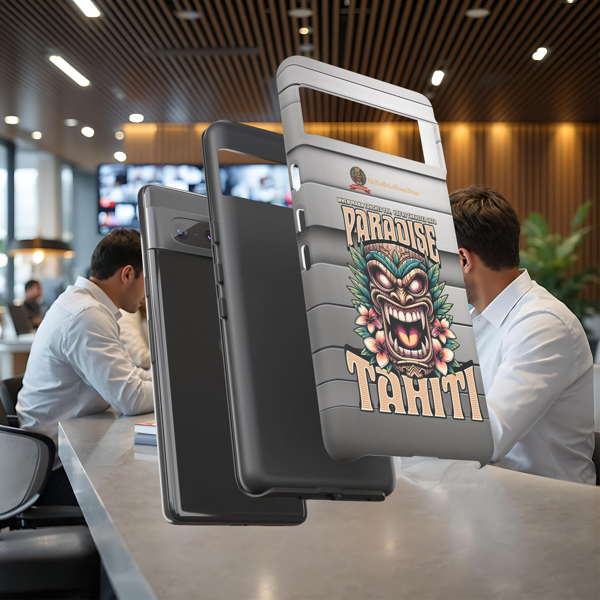 Tahiti – Coque Antichoc Premium Tiki Royal