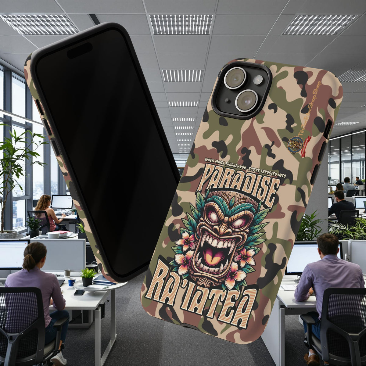 Ra'iatea – Premium Protective Tiki Tribal Case