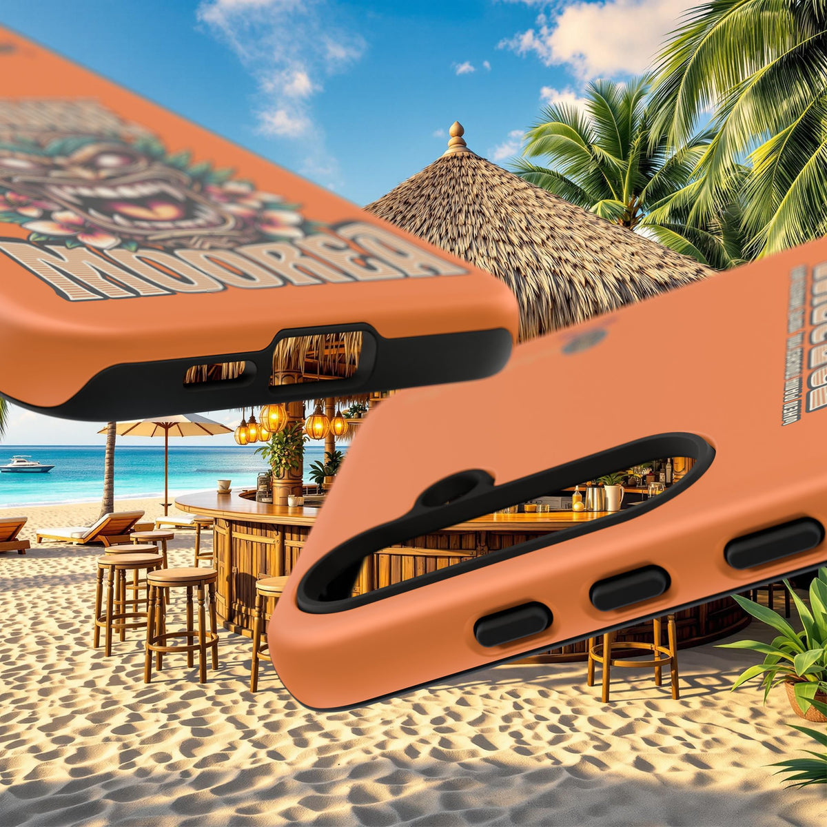 Moorea – Coque Antichoc Premium Tiki Fenua