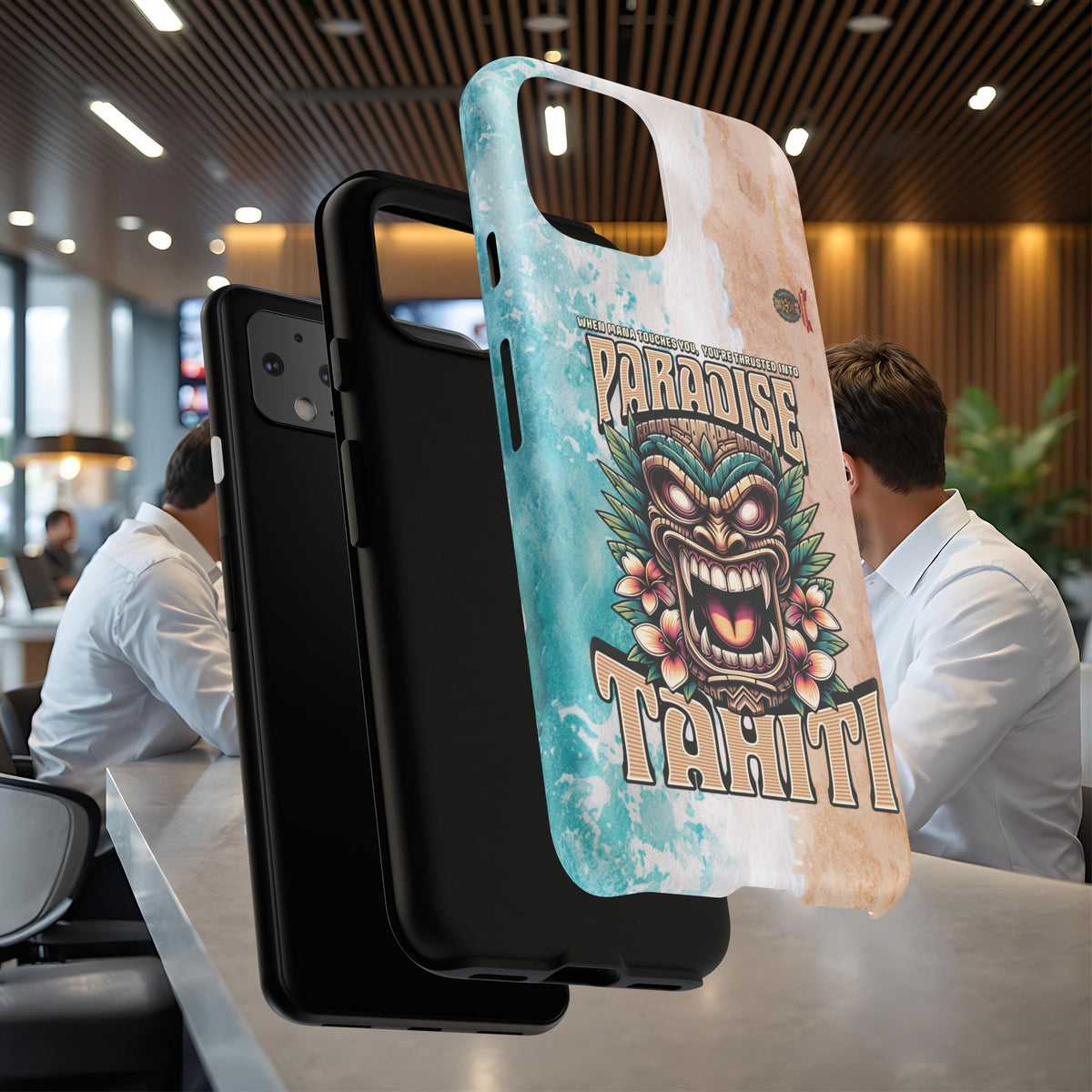 Tahiti – Coque Antichoc Premium Tiki Royal