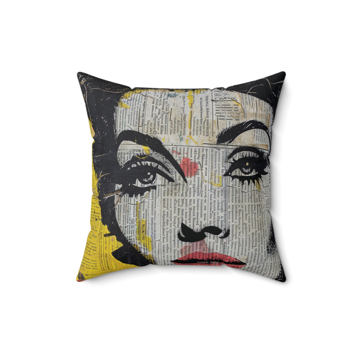 Pop Art Collage Magazine: Fragmented Elegance