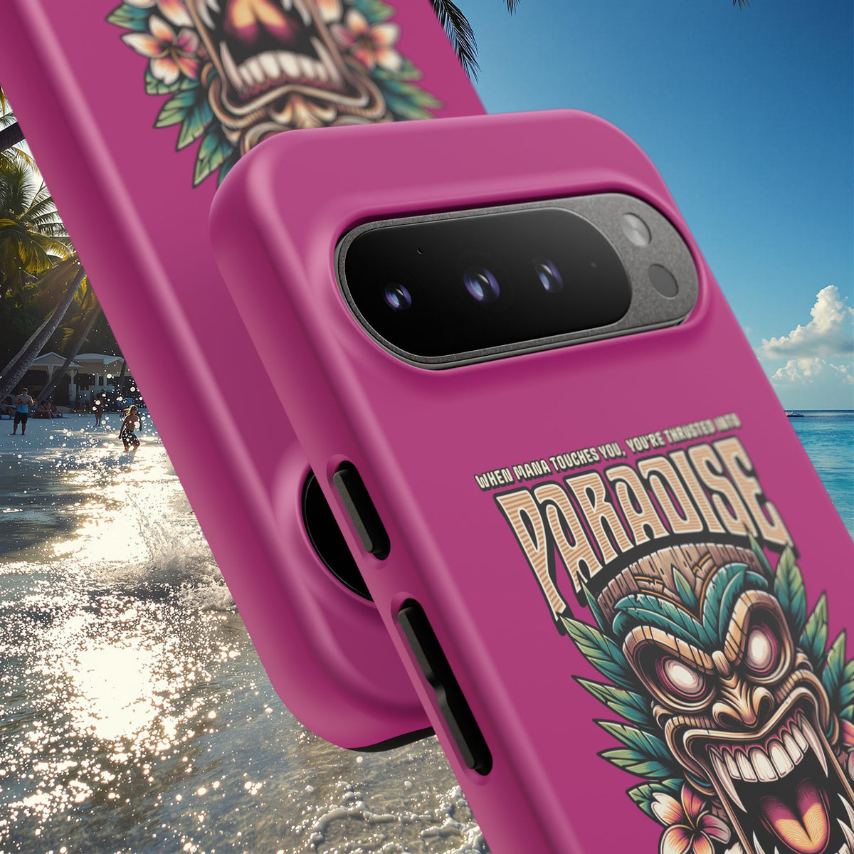 Aotearoa – Coque Antichoc Tiki Maori & Mana Ancestral