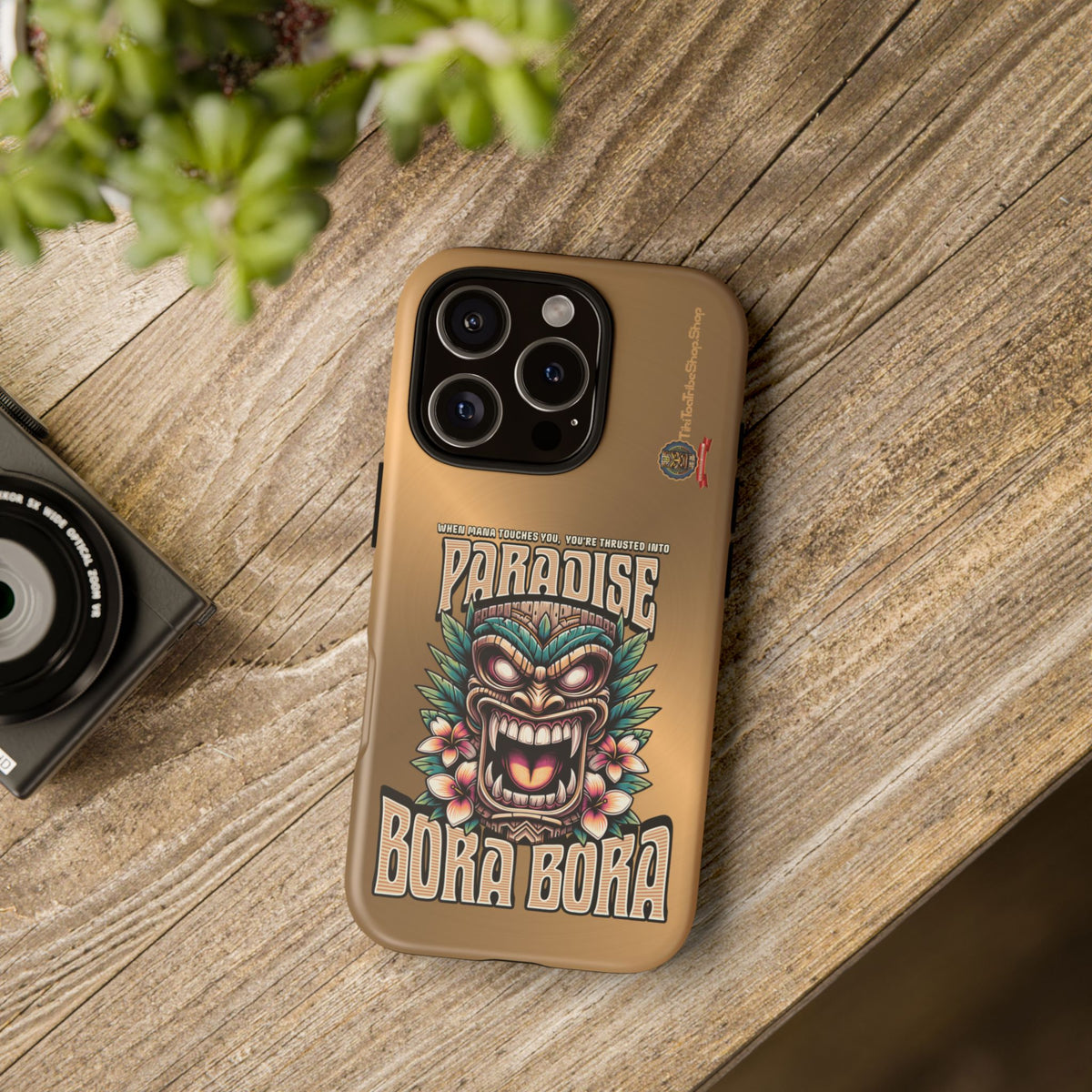 Bora Bora – Coque Antichoc Premium Tiki Élégance