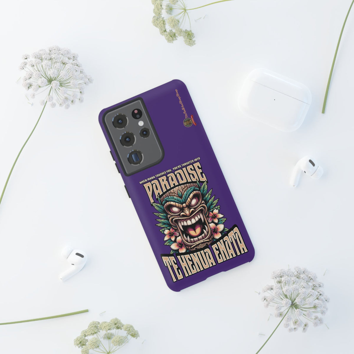 Te Henua Enata – Coque Antichoc Tiki Ancestral & Puissant