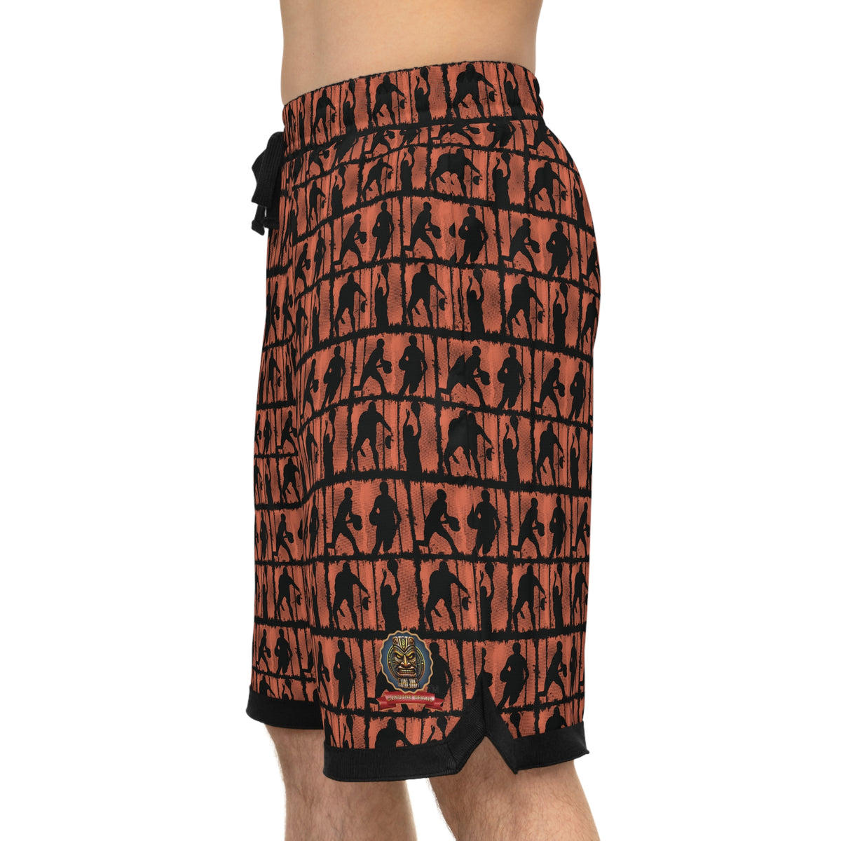 B-BALL SHORTS - Orange Flash