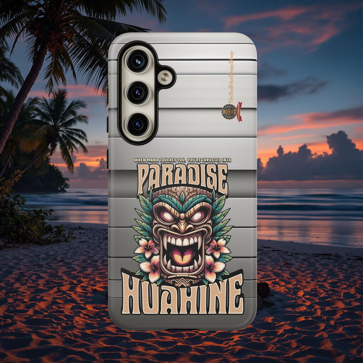 Huahine – Coque Antichoc Premium Tiki Fenua