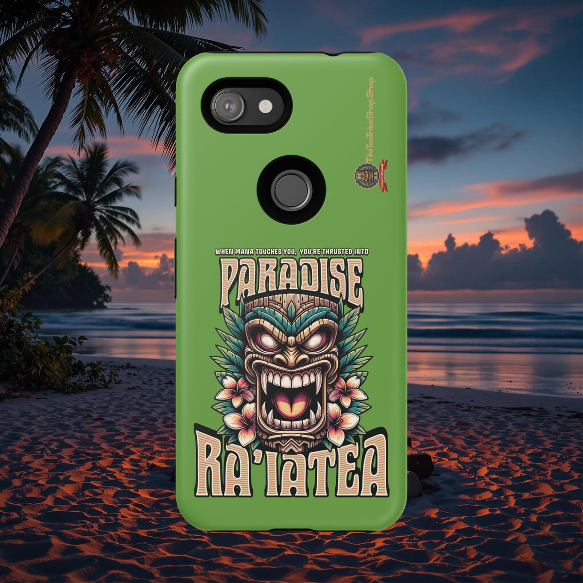 Ra’iatea – Coque Tiki Tribal de Protection Premium