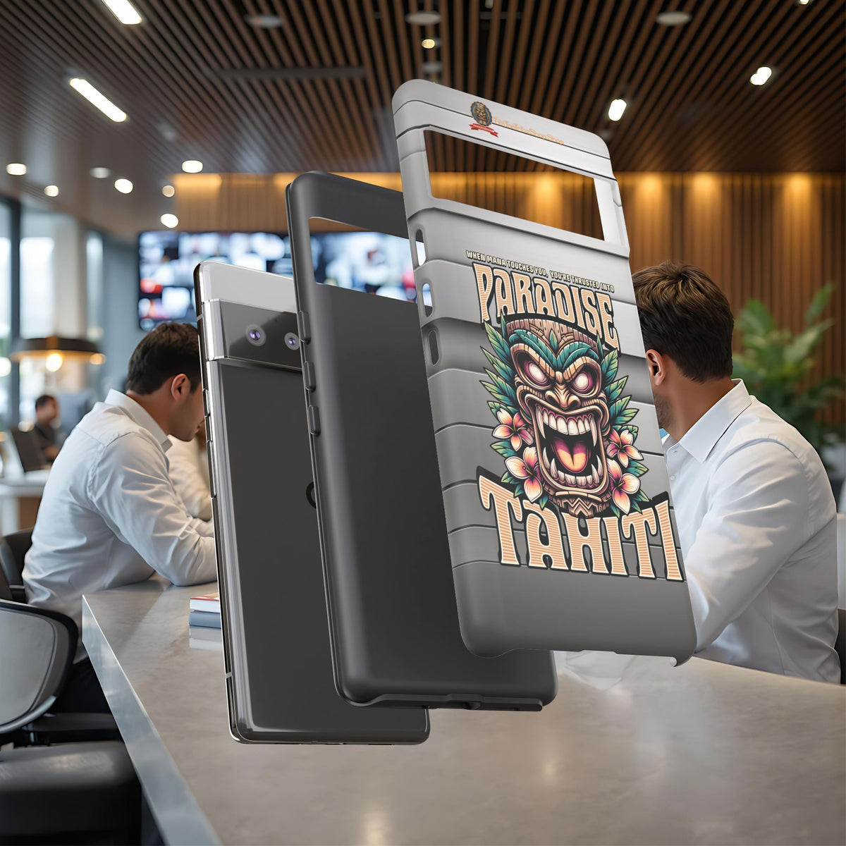 Tahiti – Coque Antichoc Premium Tiki Royal