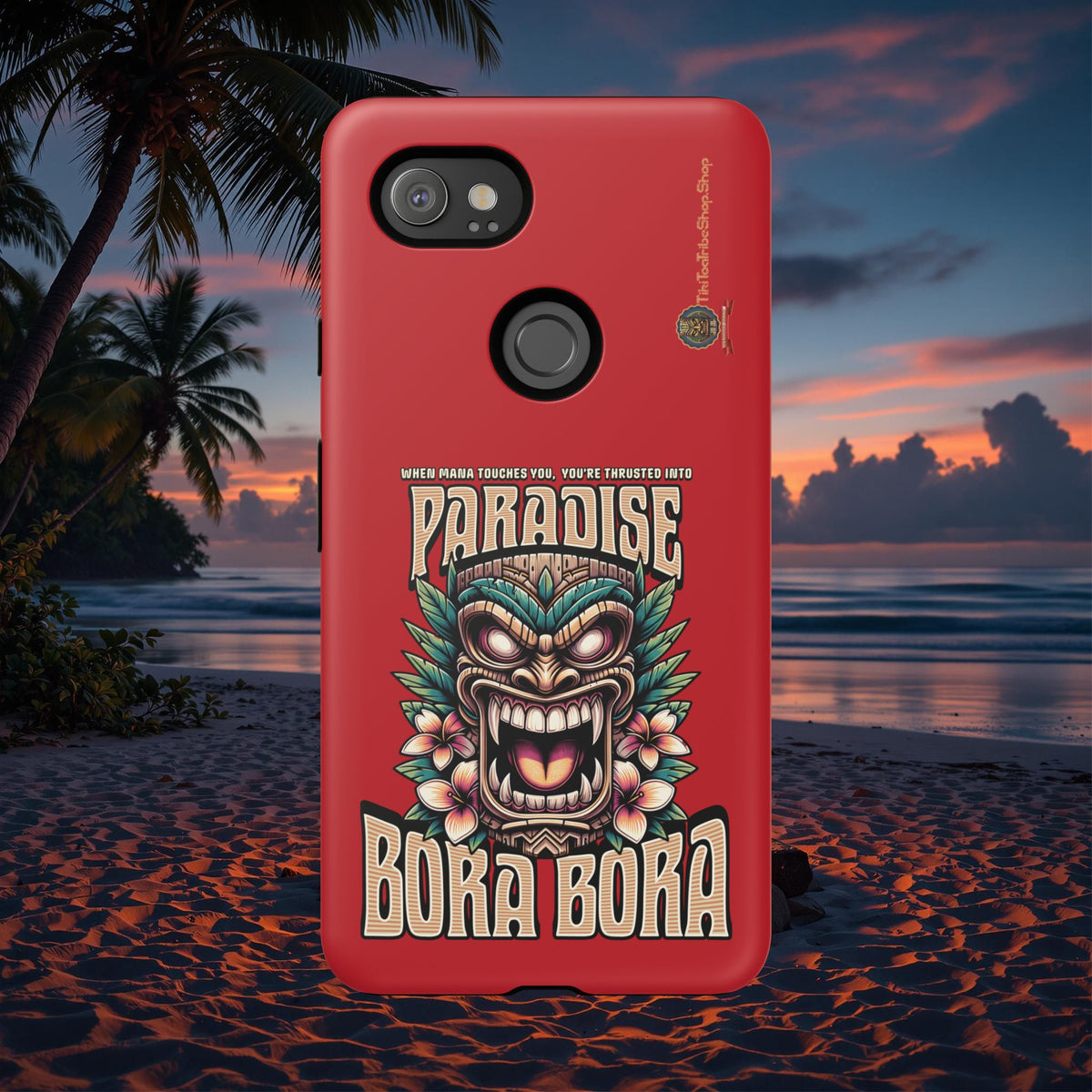 Bora Bora – Coque Antichoc Premium Tiki Élégance