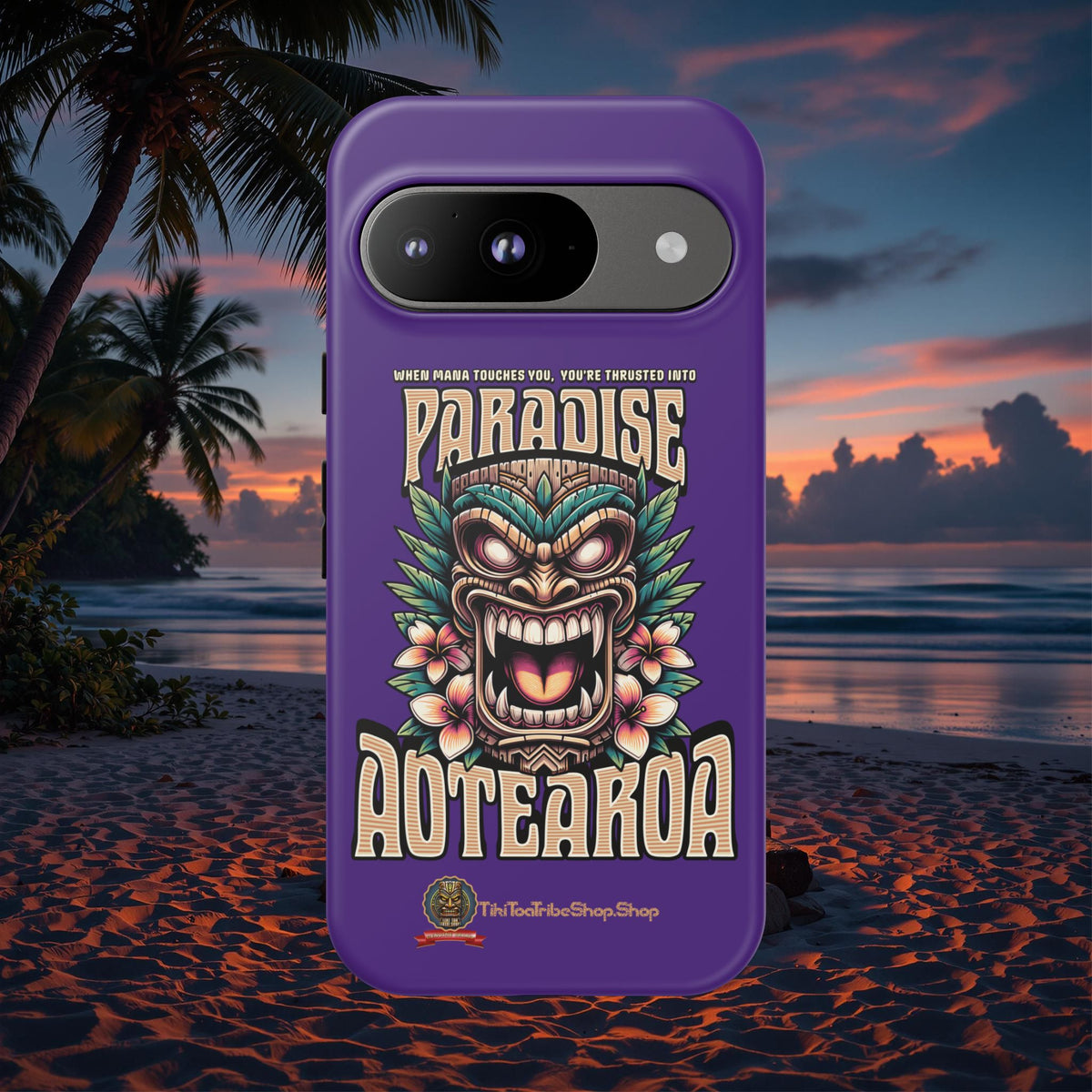 Aotearoa – Tiki Maori &amp; Ancestral Mana Shockproof Case