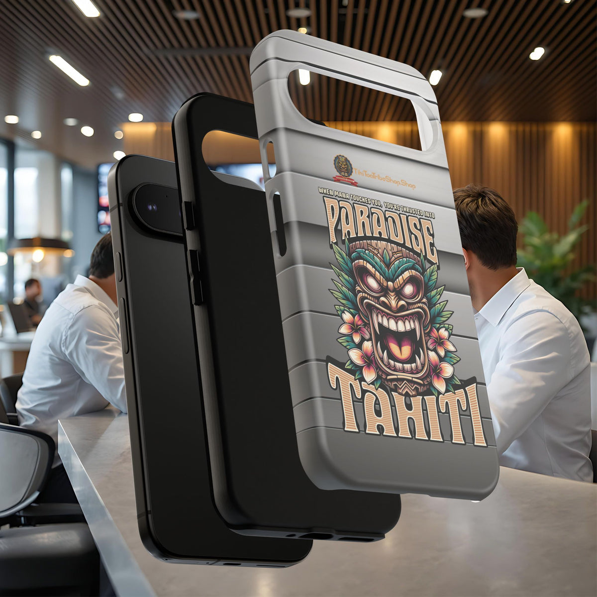 Tahiti – Coque Antichoc Premium Tiki Royal