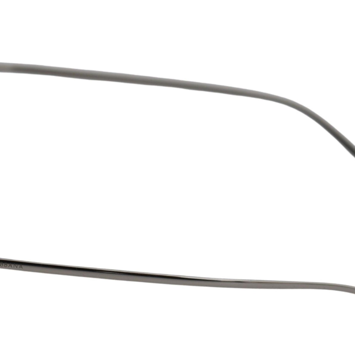 DOLCE & GABBANA - Lunettes de soleil rondes grises en métal, 100% protection UV