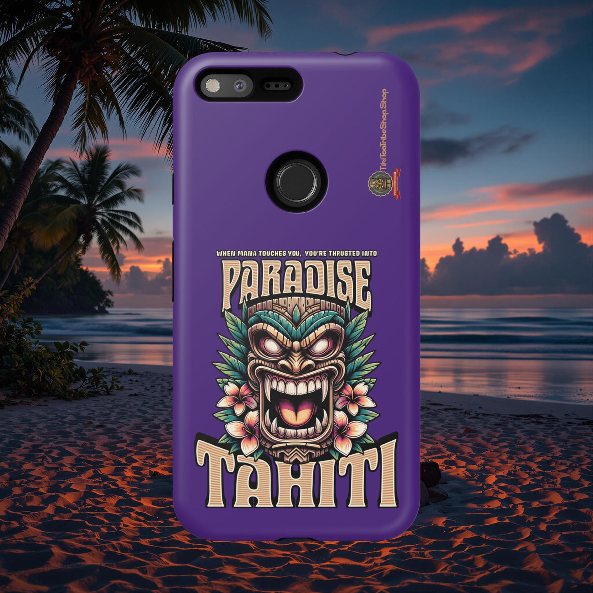 Tahiti – Coque Antichoc Premium Tiki Royal