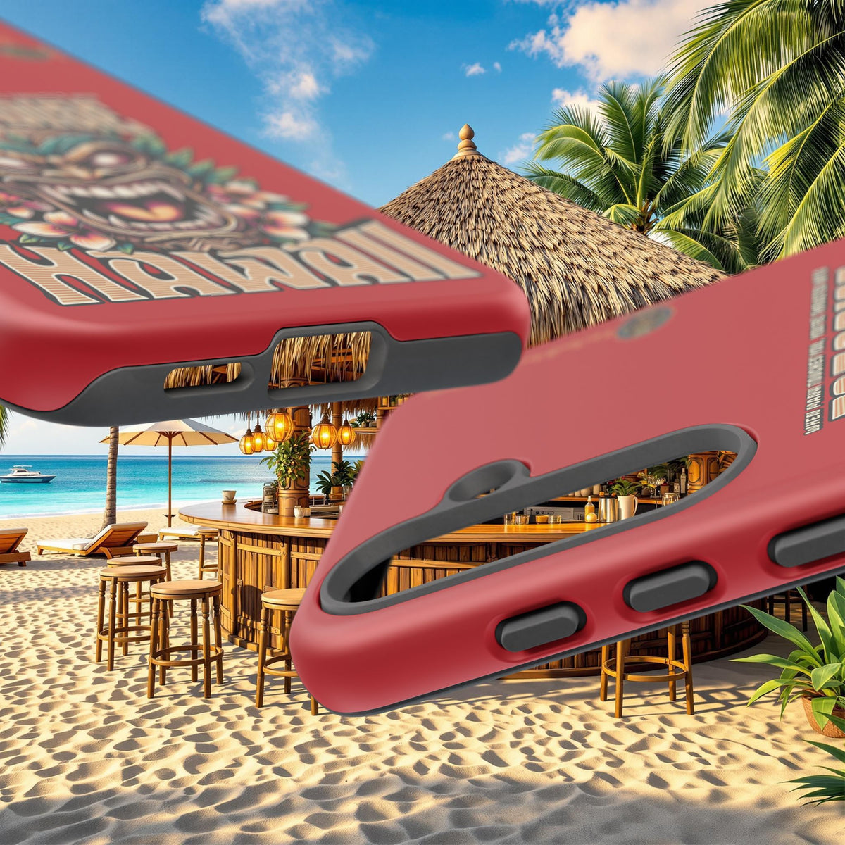 Hawaii – Coque Antichoc Premium Tiki Mana