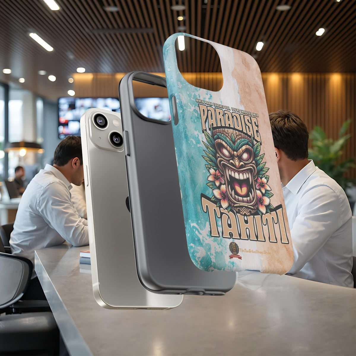Tahiti – Coque Antichoc Premium Tiki Royal