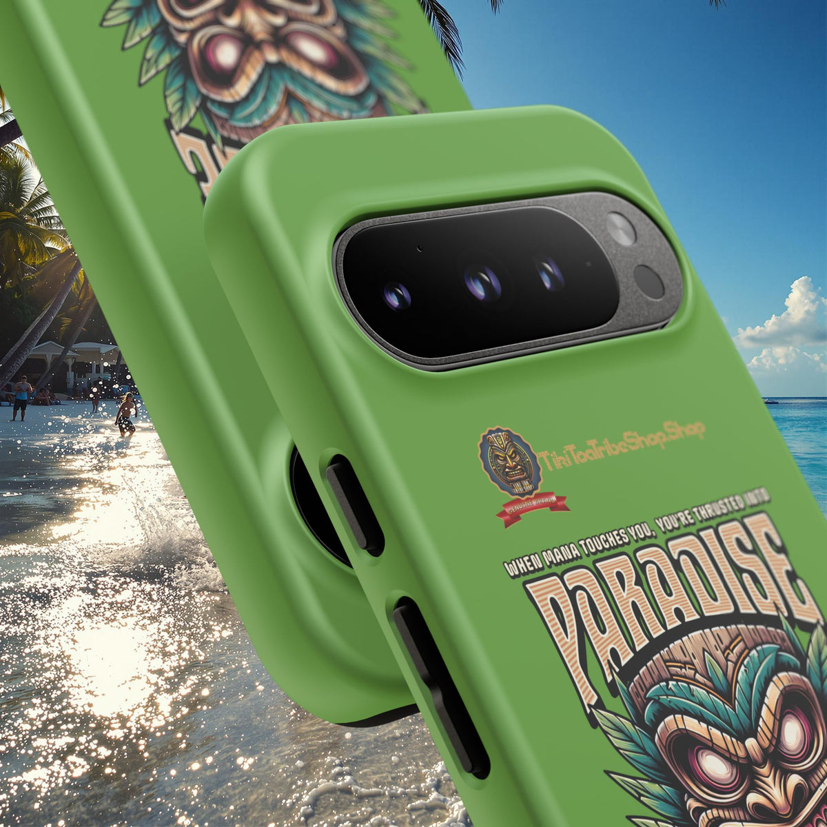 Tahiti – Coque Antichoc Premium Tiki Royal