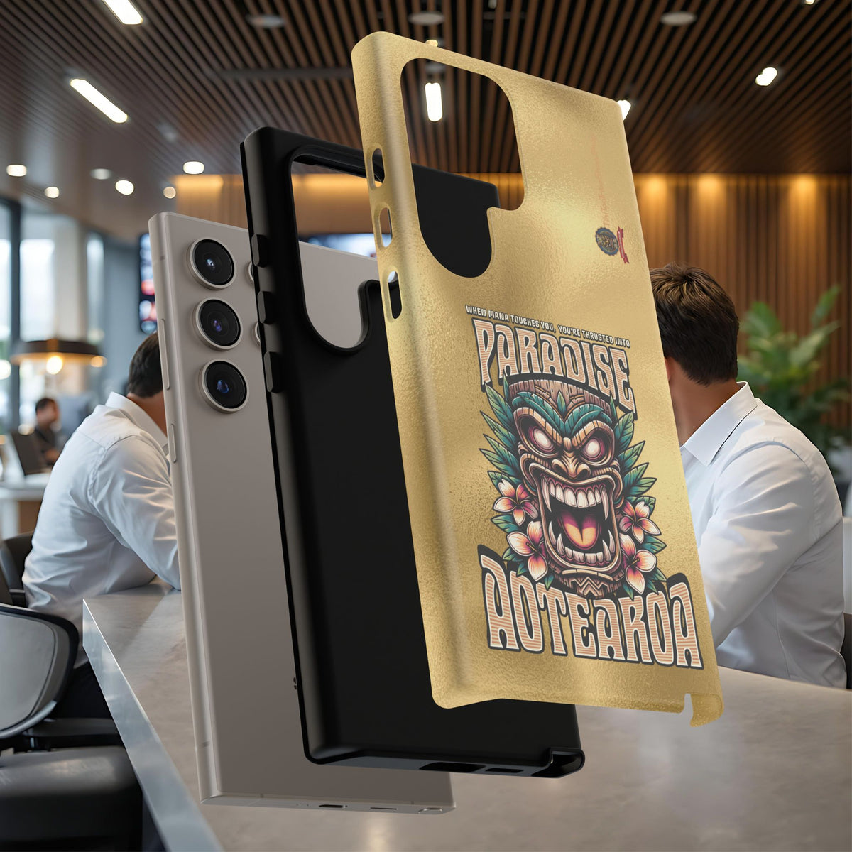 Aotearoa – Tiki Maori &amp; Ancestral Mana Shockproof Case