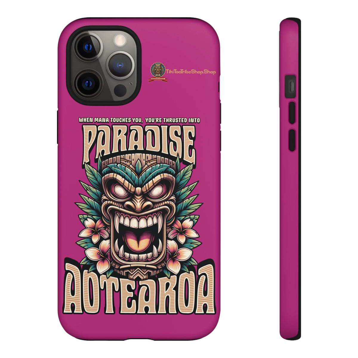 Aotearoa – Coque Antichoc Tiki Maori & Mana Ancestral