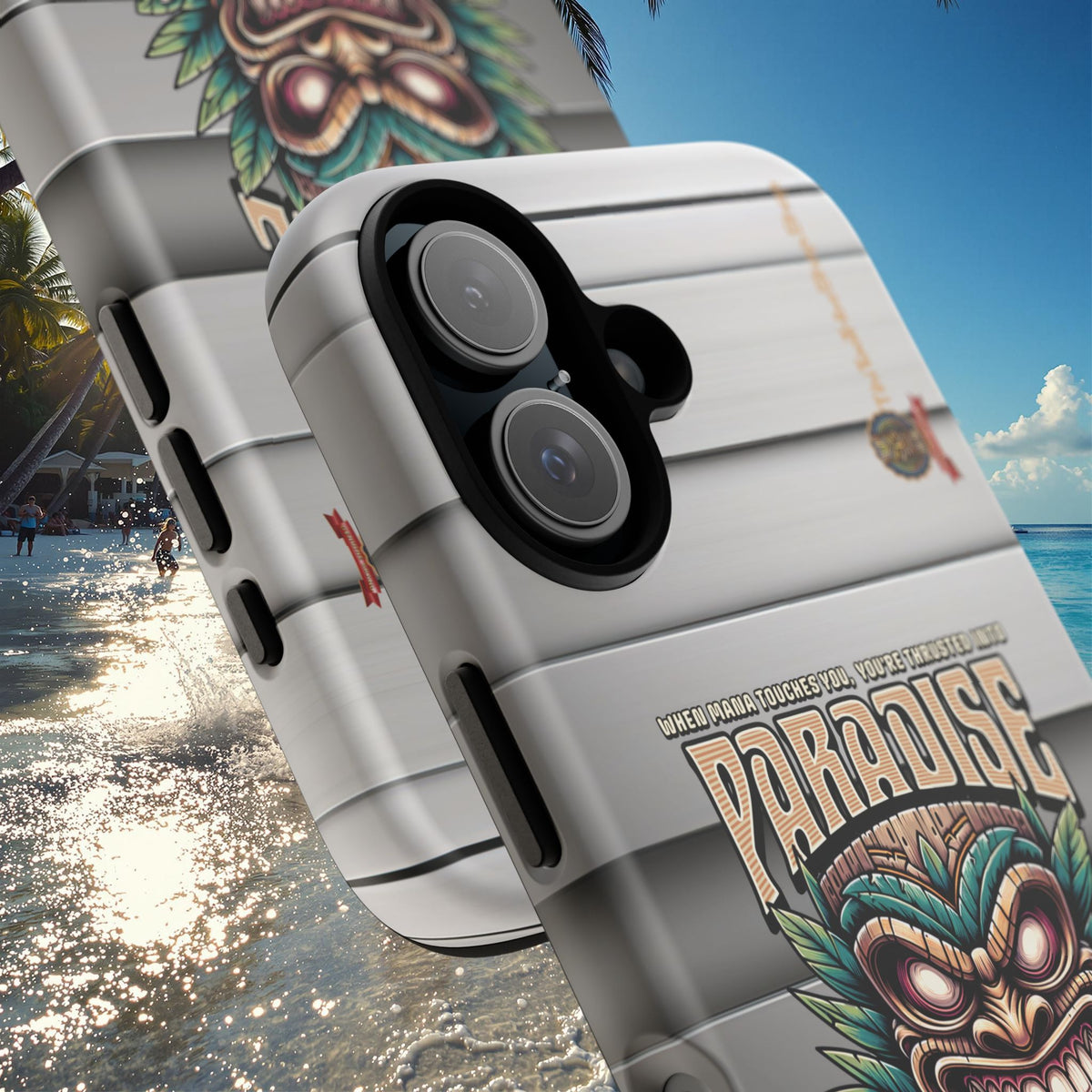 Bora Bora – Coque Antichoc Premium Tiki Élégance
