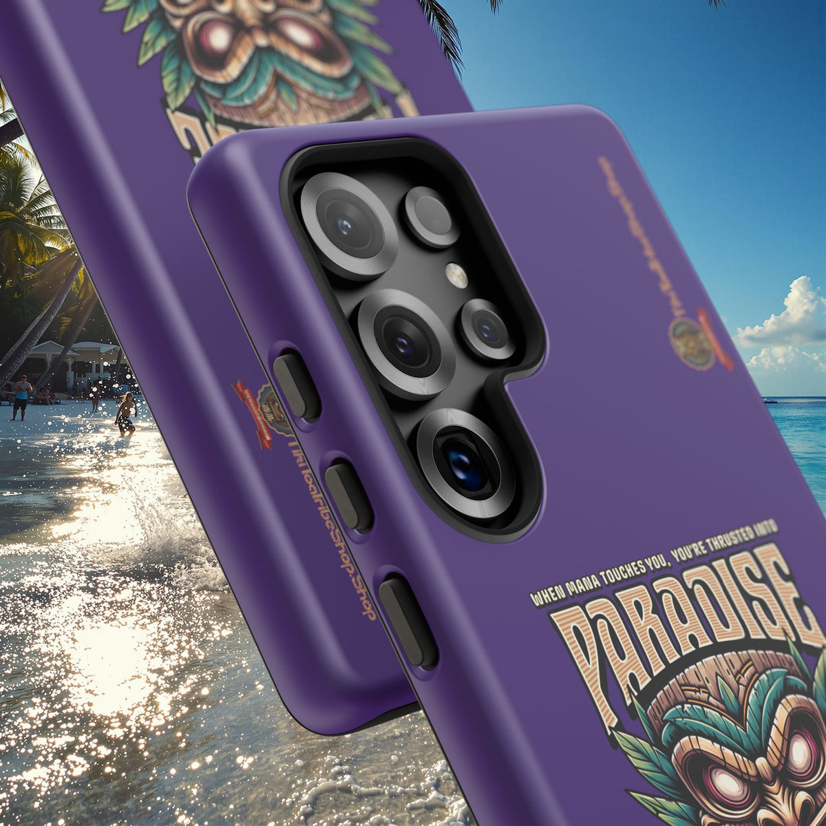 Bora Bora – Coque Antichoc Premium Tiki Élégance