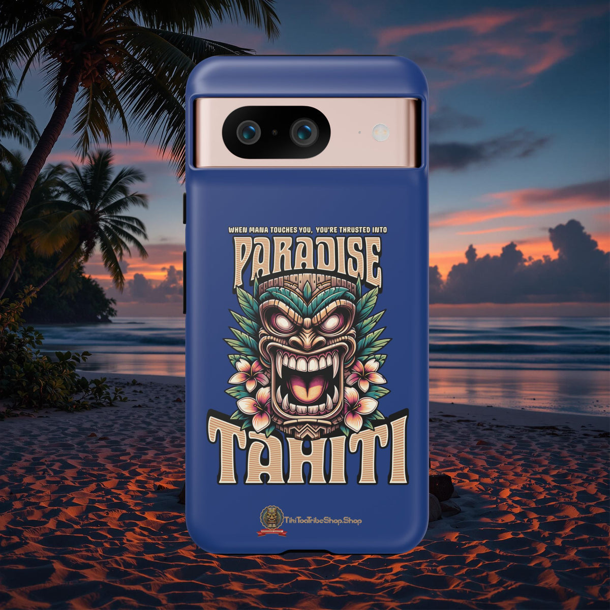 Tahiti – Coque Antichoc Premium Tiki Royal