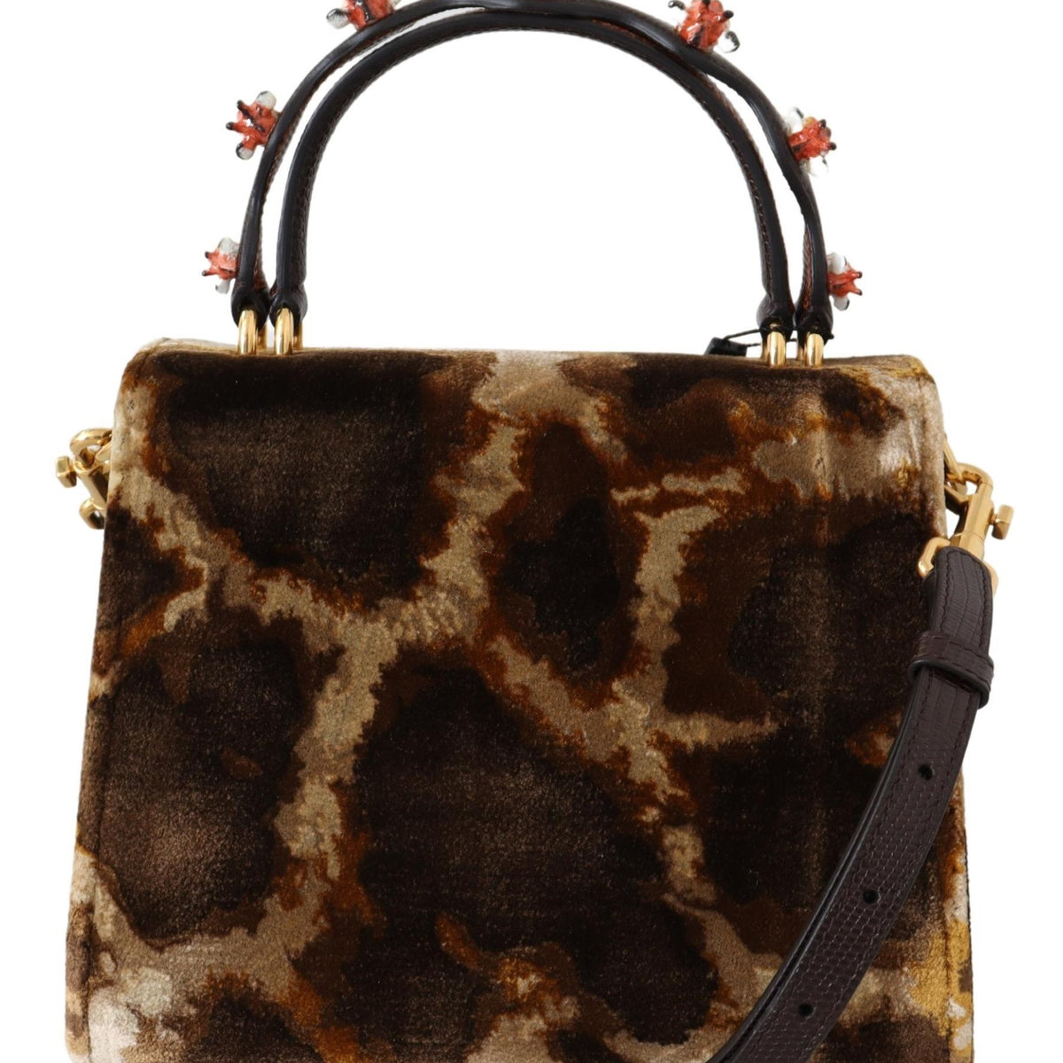 DOLCE & GABBANA Sac Welcome Imprimé Girafe - L'Audace du Luxe