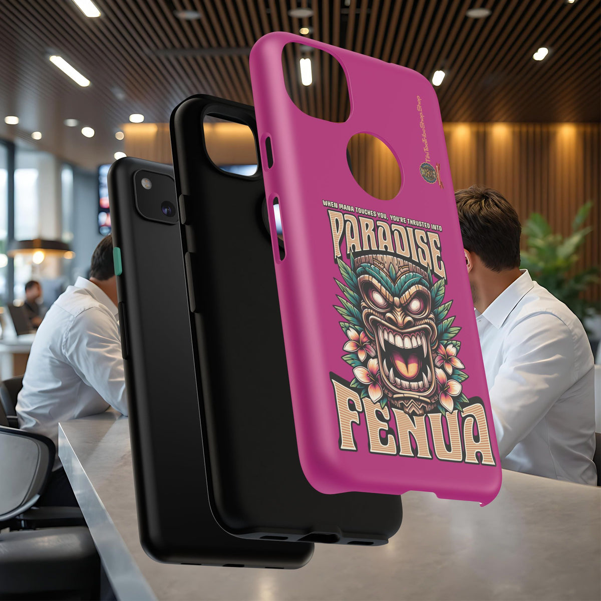 Fenua Guardian – Coque Antichoc Art Polynésien