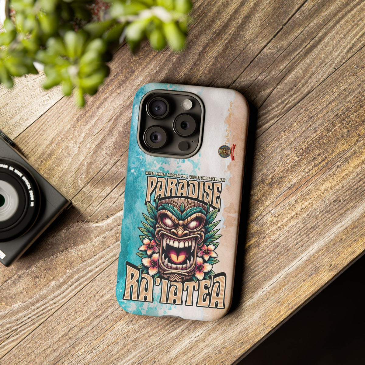 Ra’iatea – Coque Tiki Tribal de Protection Premium
