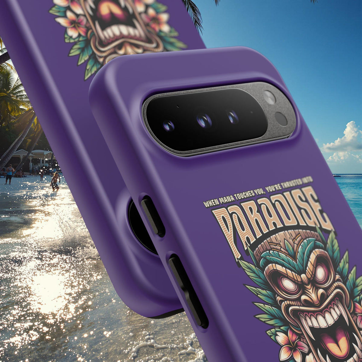 Bora Bora – Coque Antichoc Premium Tiki Élégance