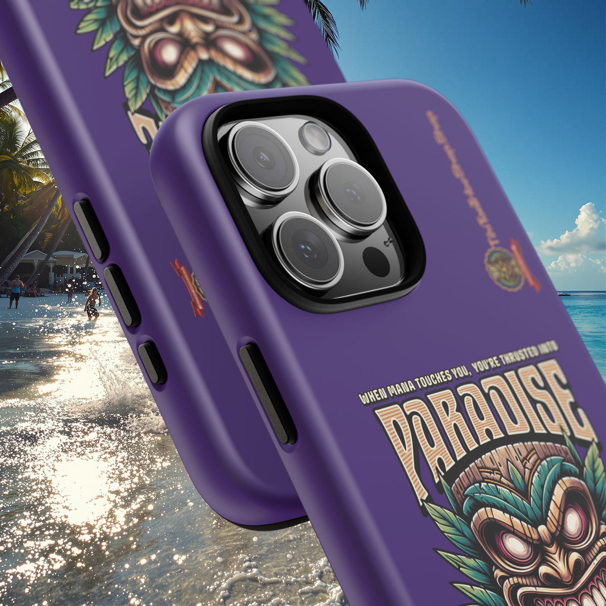 Moorea – Coque Antichoc Premium Tiki Fenua