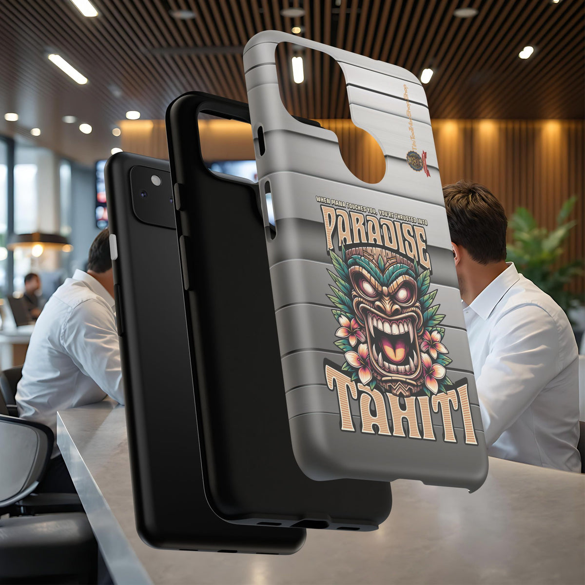 Tahiti – Coque Antichoc Premium Tiki Royal
