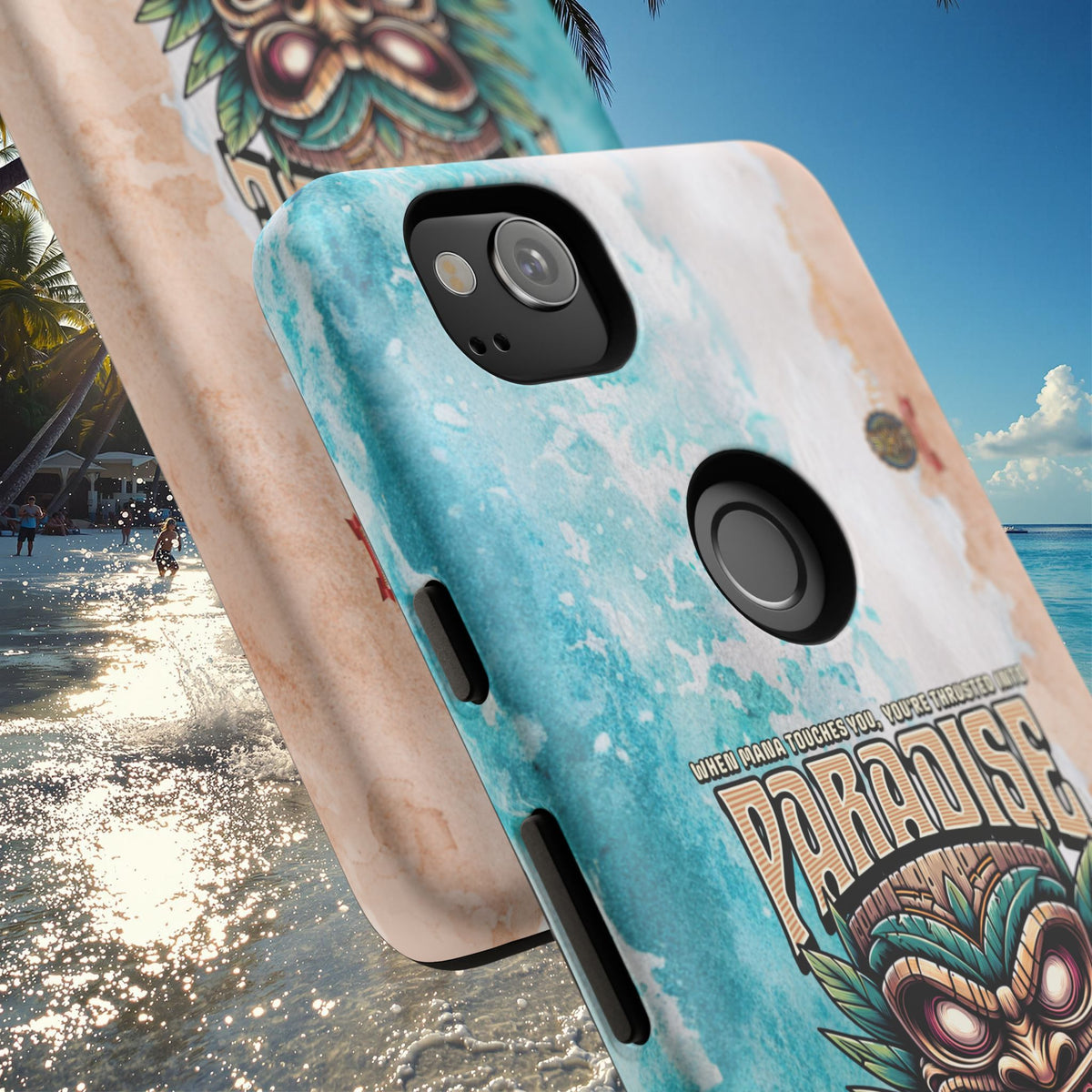 Moorea – Coque Antichoc Premium Tiki Fenua