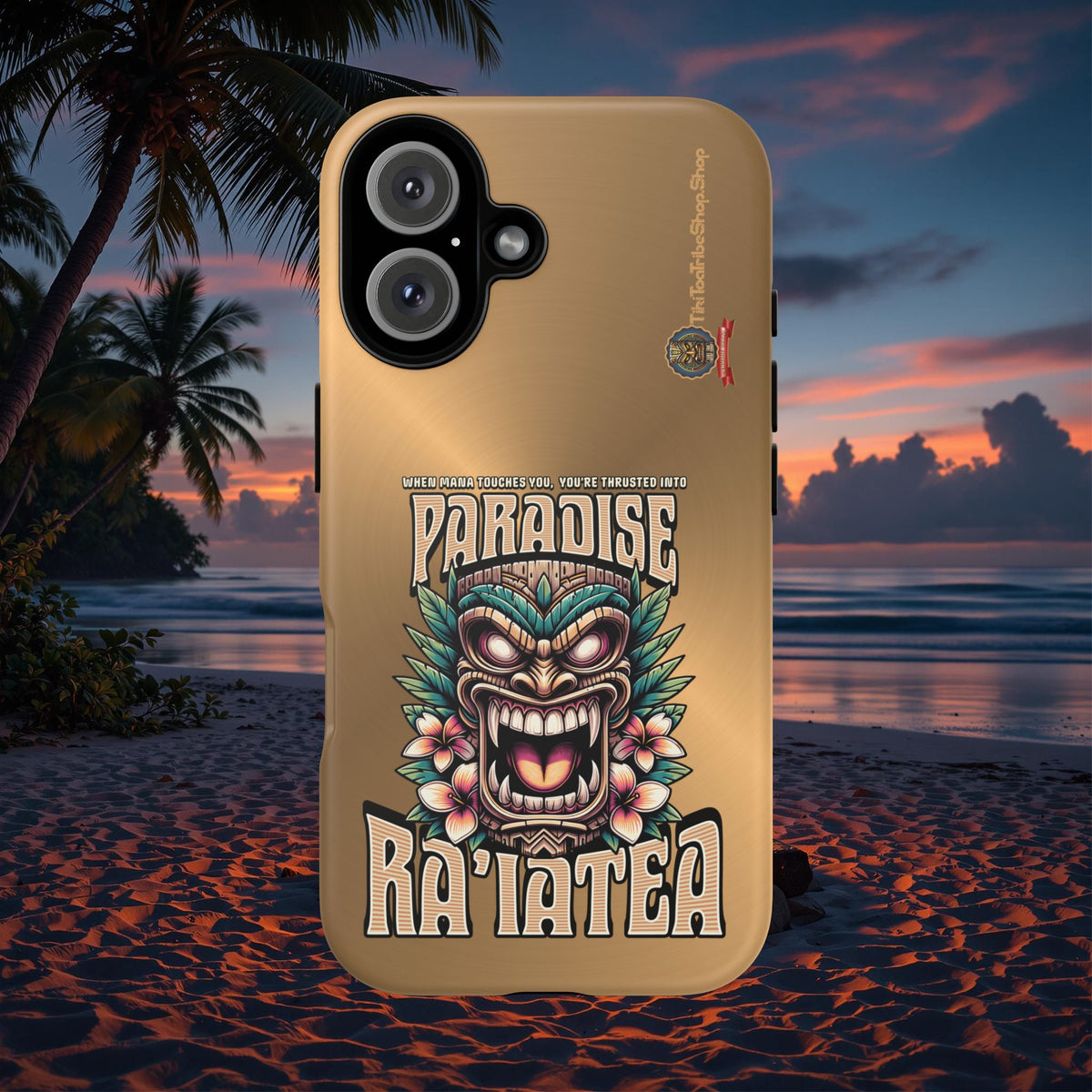 Ra’iatea – Coque Tiki Tribal de Protection Premium