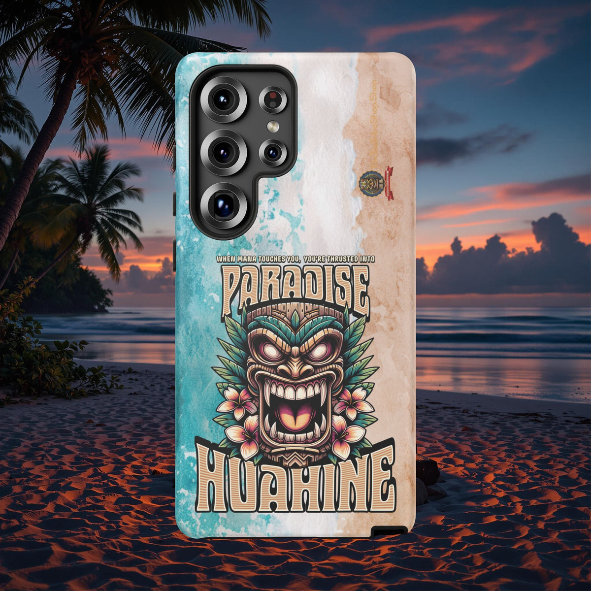 Huahine – Coque Antichoc Premium Tiki Fenua