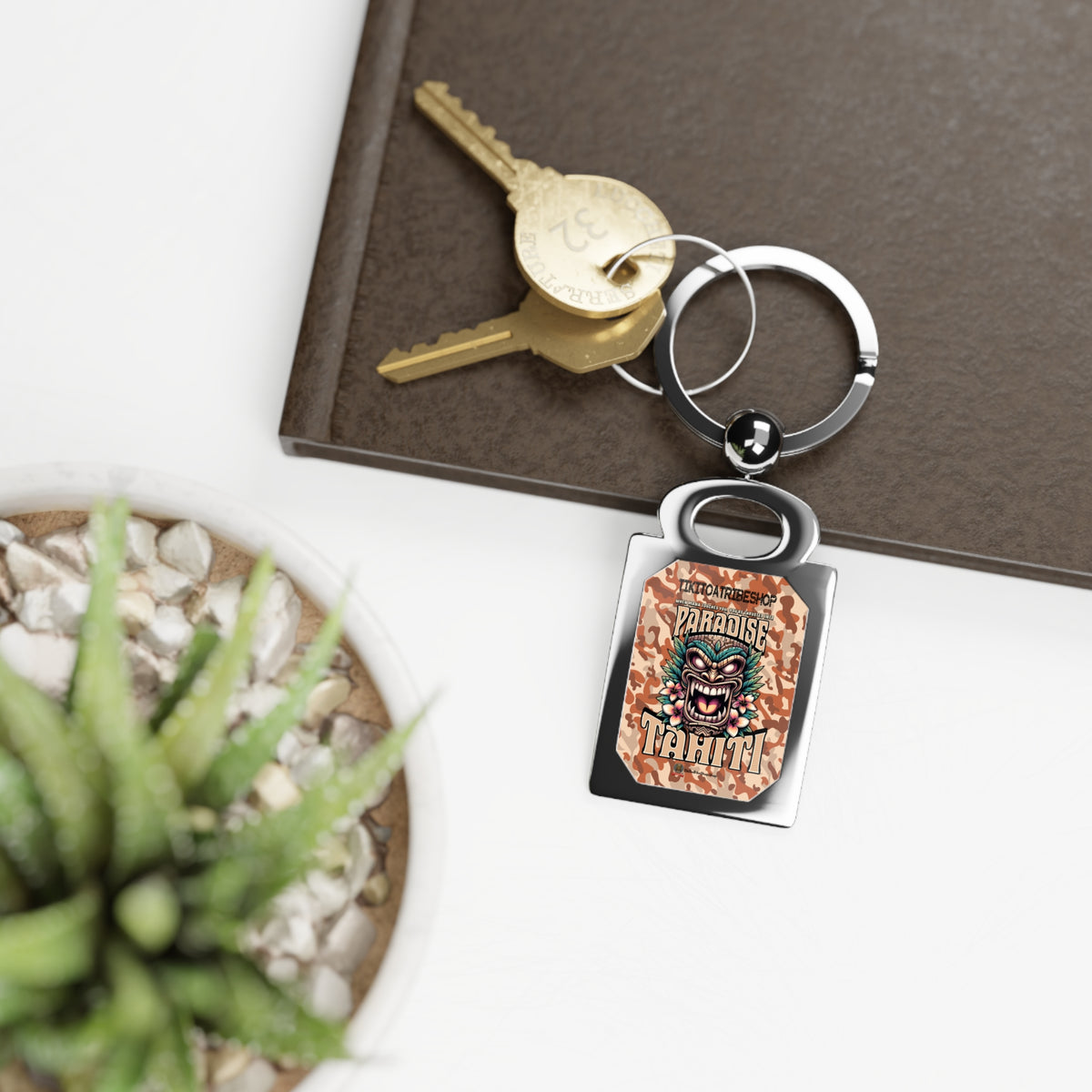 Mini Mana Keychain: Large Tribal Lucky Charm
