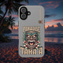 Tahaa – Coque Antichoc Premium « Tiki Féroce » | Design Tribal & Protection Maximale