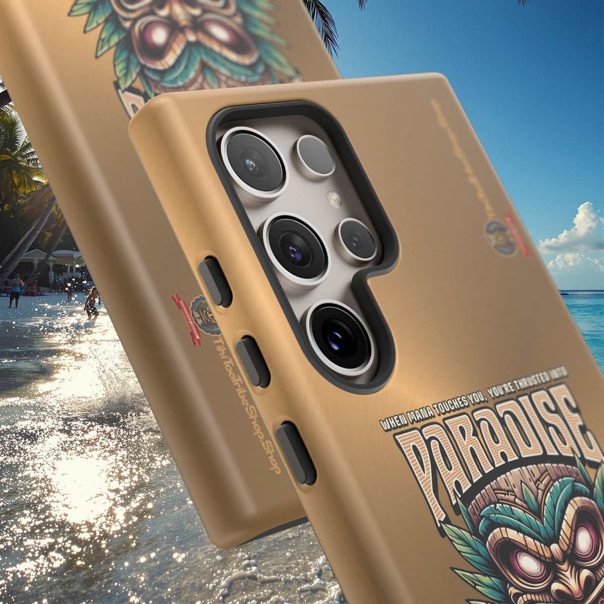 Bora Bora – Coque Antichoc Premium Tiki Élégance