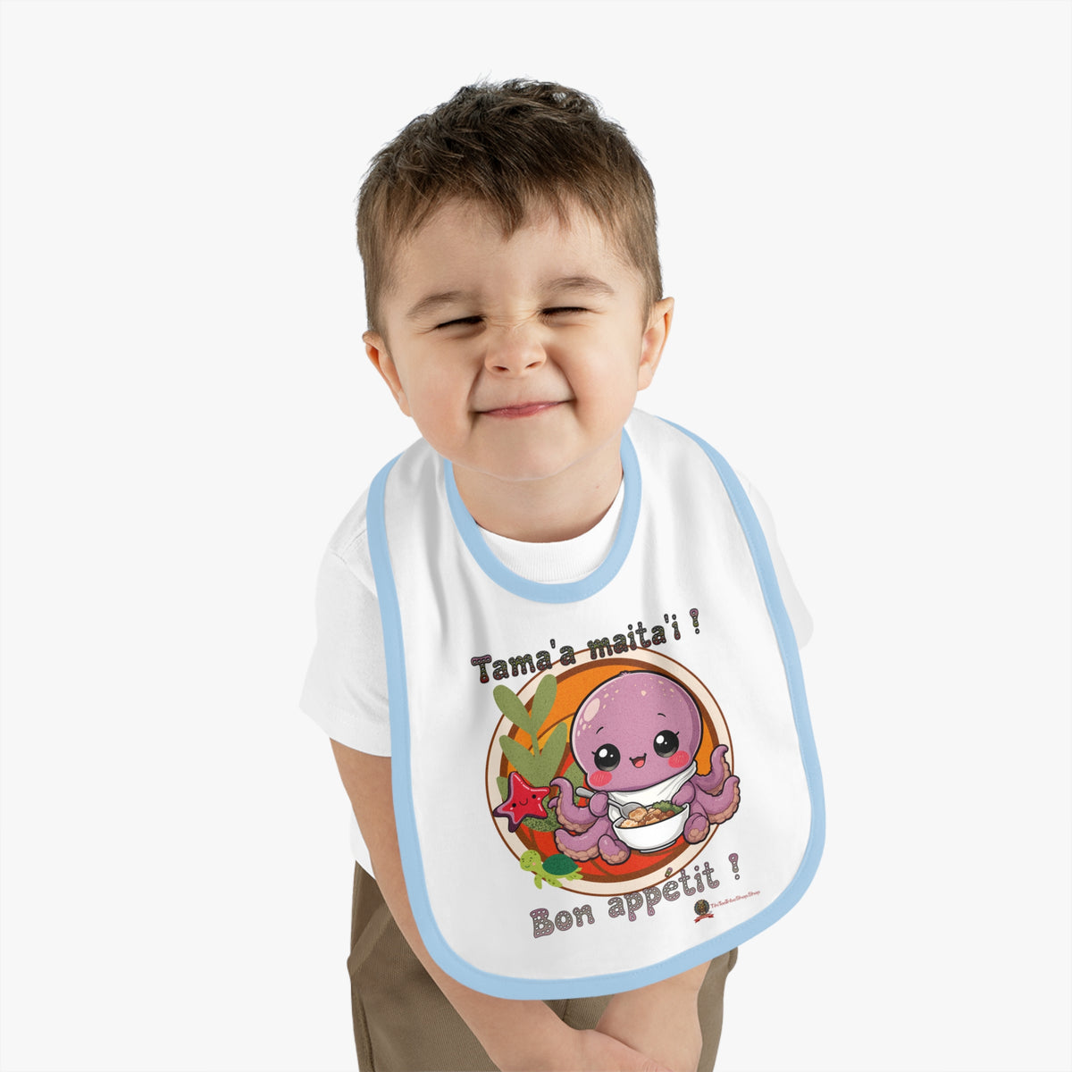 Petit Poulpe Kawaii - Bon Appétit ! Tama'a Maita'i !