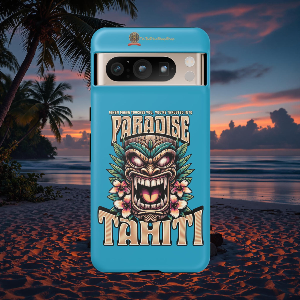 Tahiti – Coque Antichoc Premium Tiki Royal