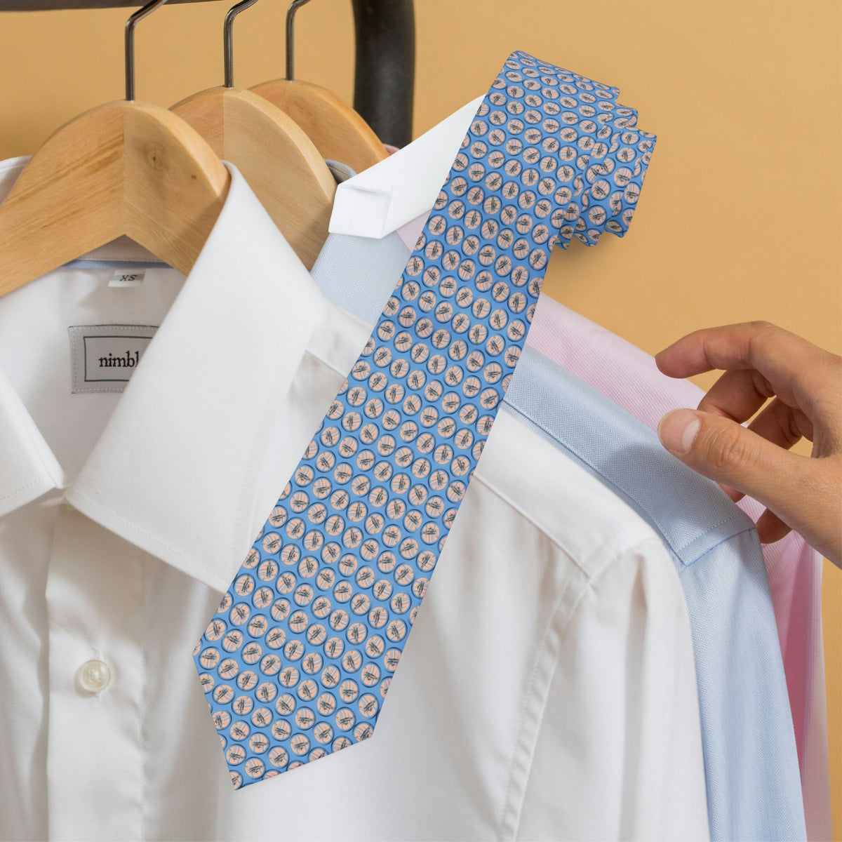 Moroni Chic Polka Dot Elegance Tie