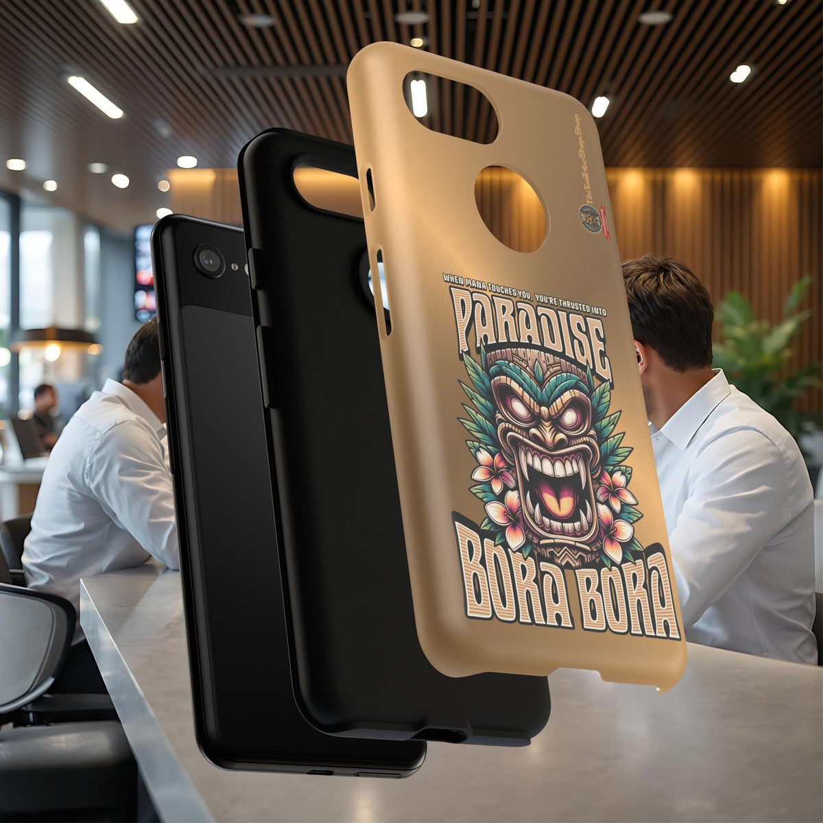 Bora Bora – Coque Antichoc Premium Tiki Élégance