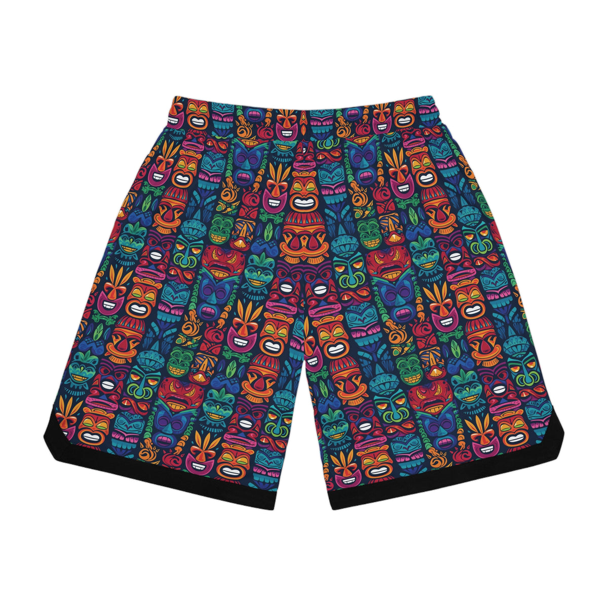 B-BALL SHORTS - The Tikis' Explosion of Colors