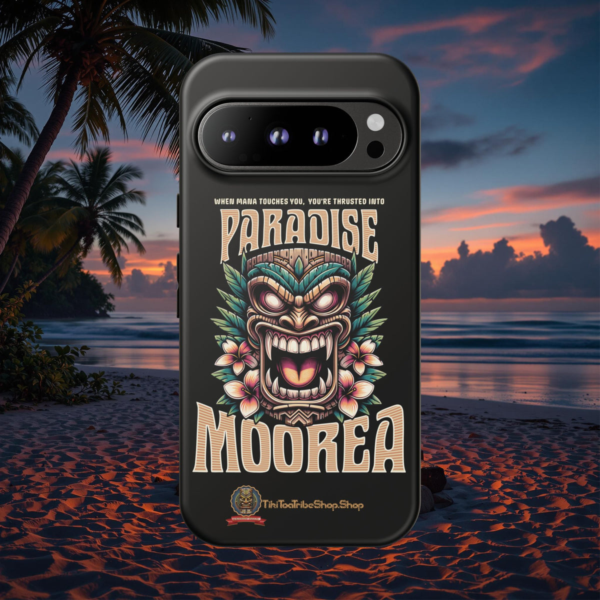 Moorea – Coque Antichoc Premium Tiki Fenua