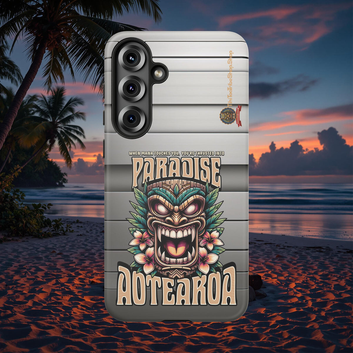 Aotearoa – Tiki Maori &amp; Ancestral Mana Shockproof Case