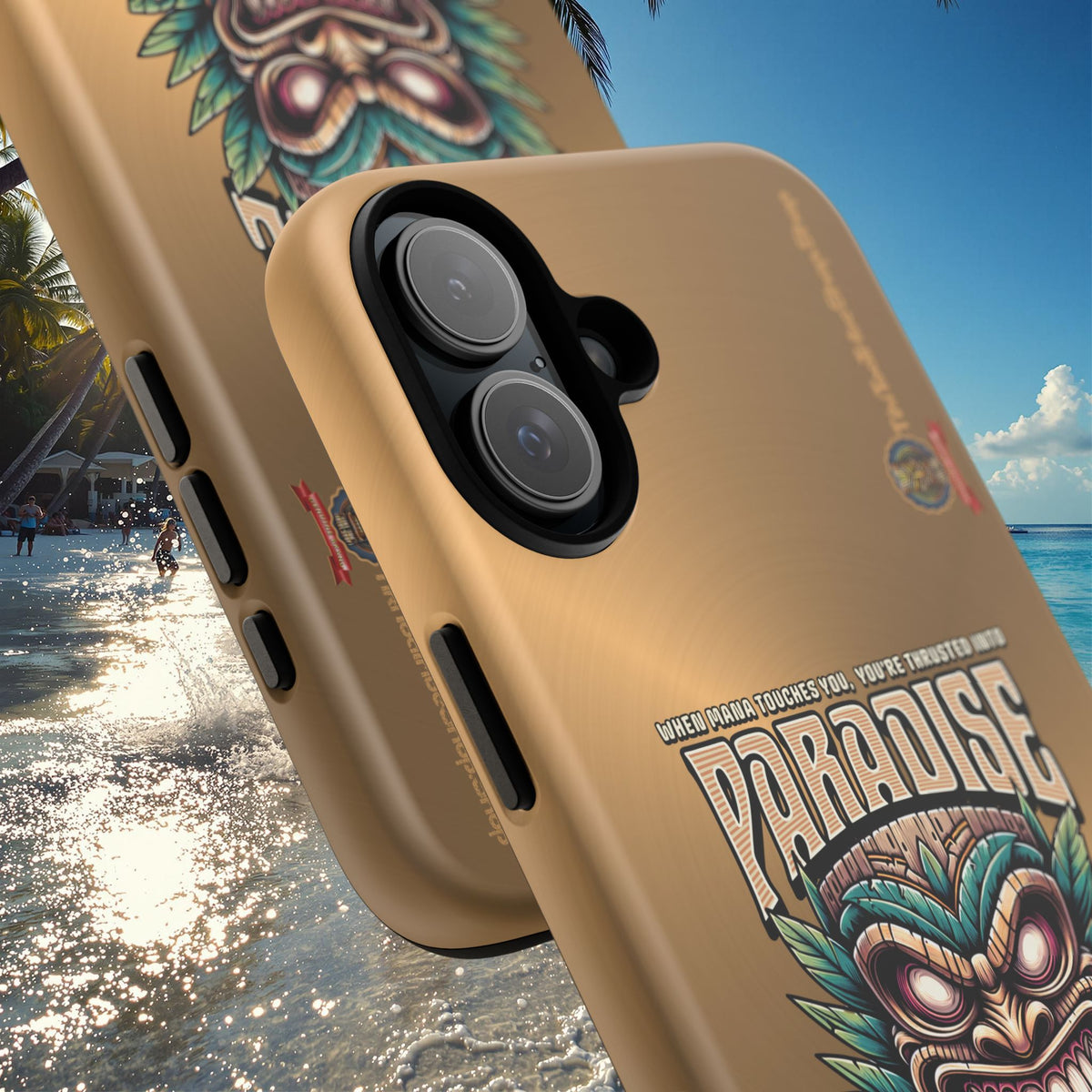 Bora Bora – Coque Antichoc Premium Tiki Élégance