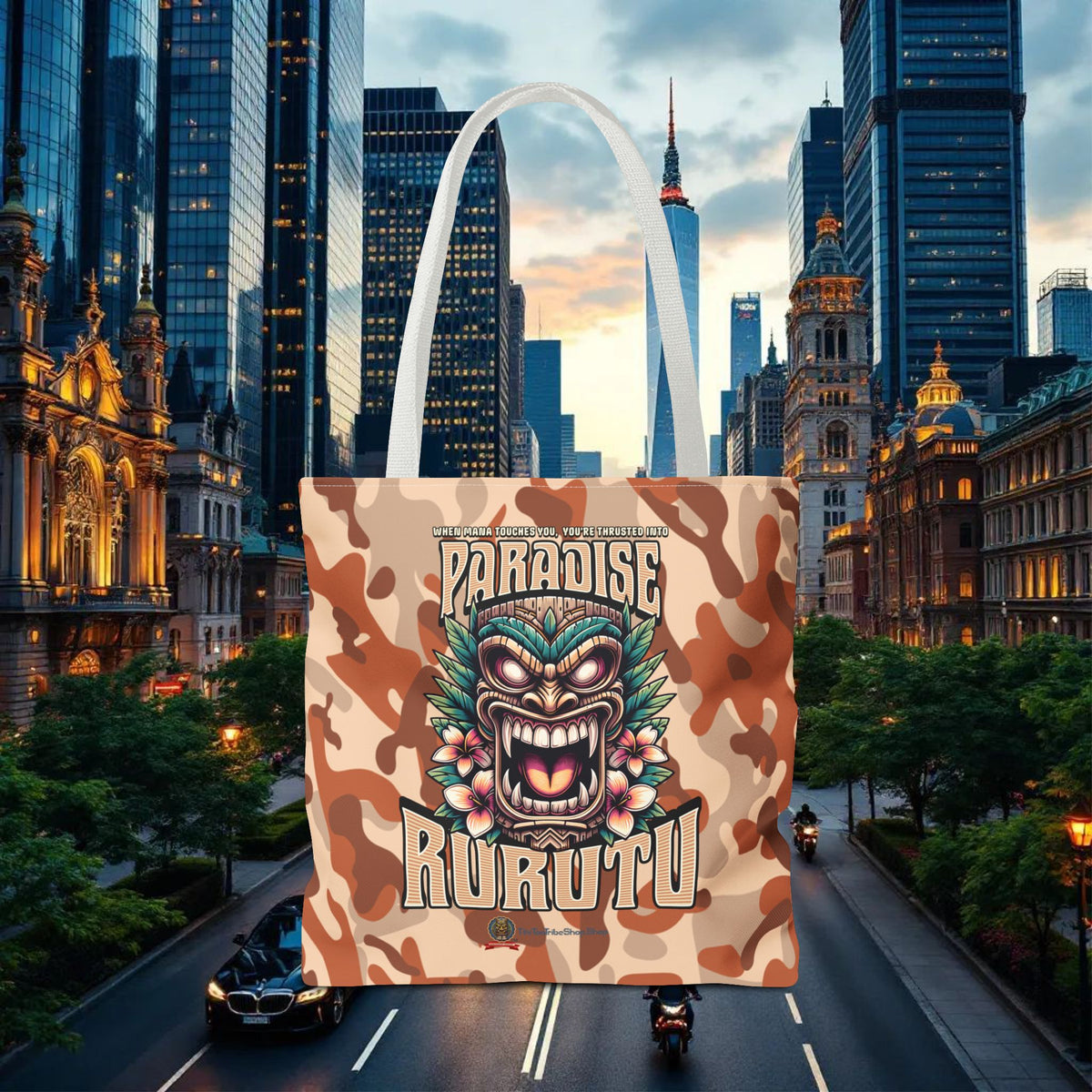 Tote Bag - 'Paradise Rurutu'