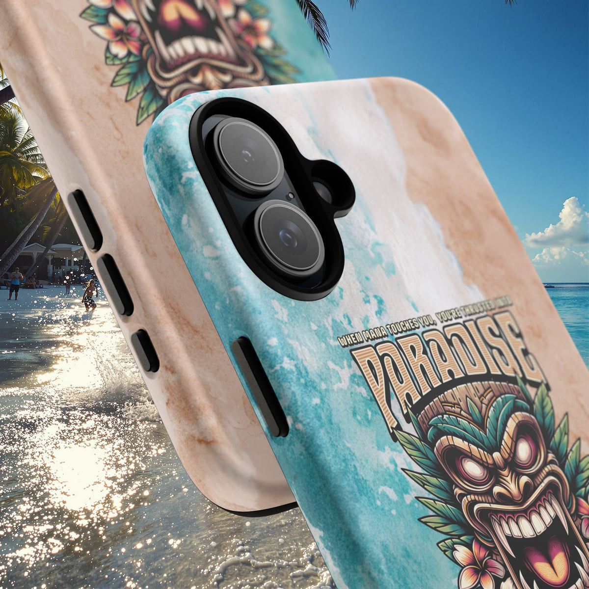 Aotearoa – Coque Antichoc Tiki Maori & Mana Ancestral