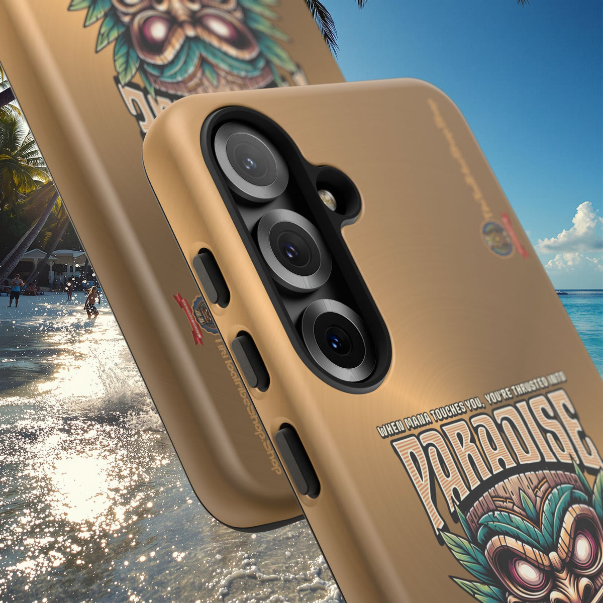 Bora Bora – Coque Antichoc Premium Tiki Élégance